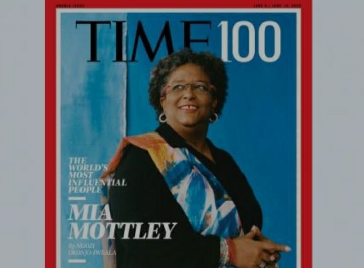 Barbados PM Mia A. Mottley among Time Magazine’s 100 Most Influential People