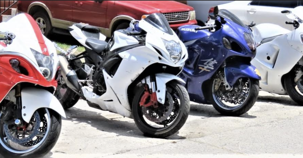 Police seize four oversized bikes on Tortola