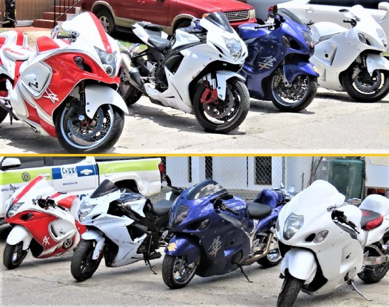 4 motorbikes over 1000cc seized; No arrests made- RVIPF