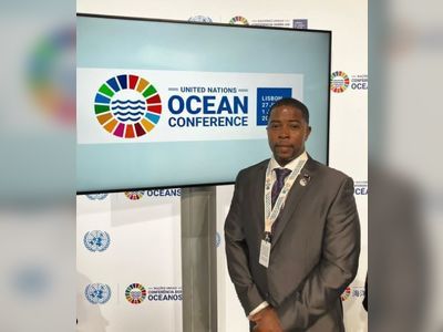 Honourable Melvin M. Turnbull attends UN Ocean Conference in Portugal