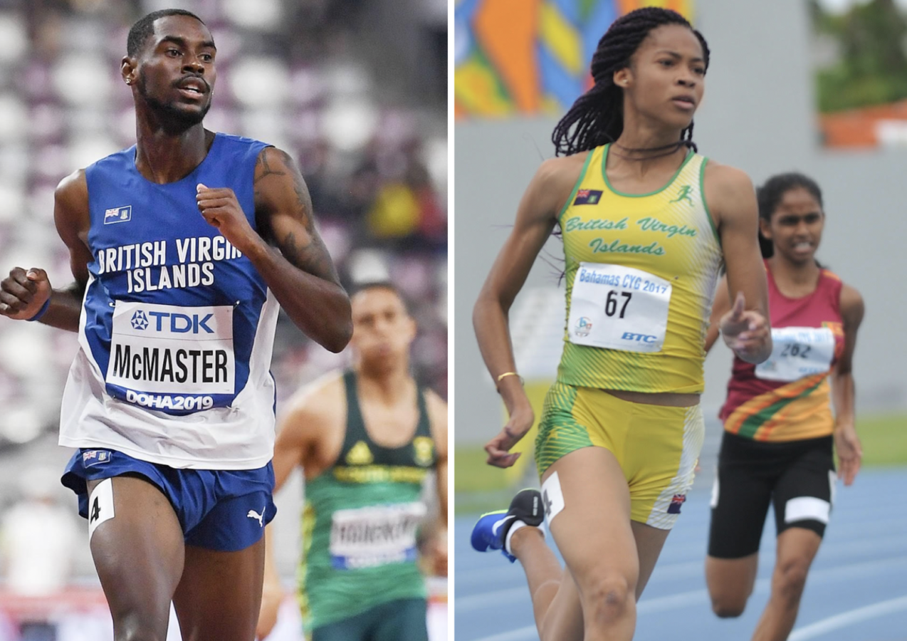 McMaster, DeFreitas to represent BVI At World Champs this month