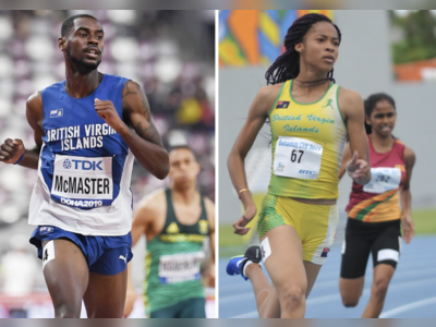 McMaster, DeFreitas to represent BVI At World Champs this month