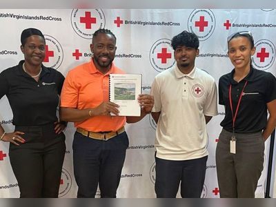 BVI Red Cross hands over 'EVCA' report to Purcell community