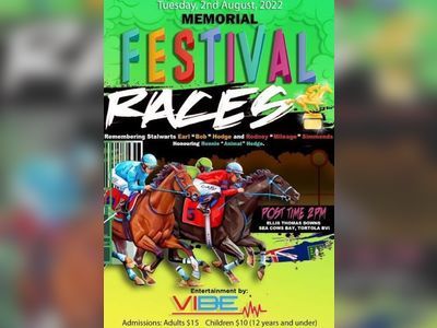 August Tuesday Festival Horse Races are on!- Lesmore Smith