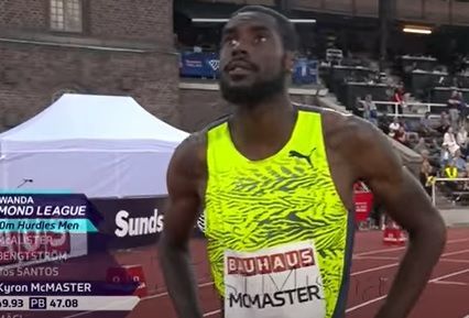 McMaster 3rd in Stockholm Diamond League