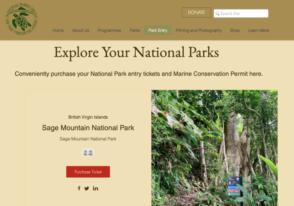 Park entry tickets, marine conservation permits go digital