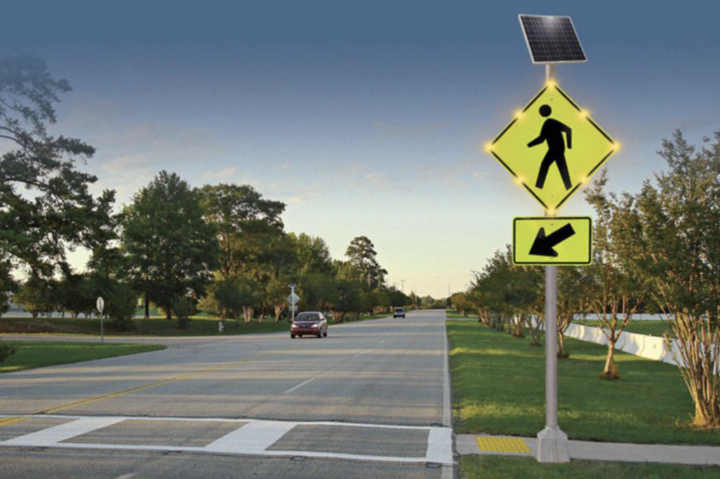 Solar-powered crosswalk signs to be installed in Road Town