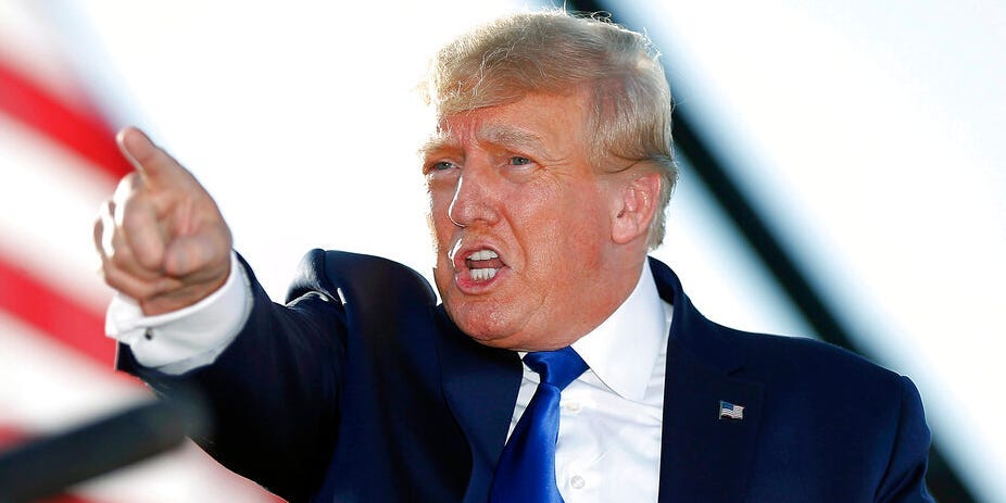 Trump demands reinstatement as 'rightful' president or 'a new Election, immediately!' as some Republicans seek distance from him