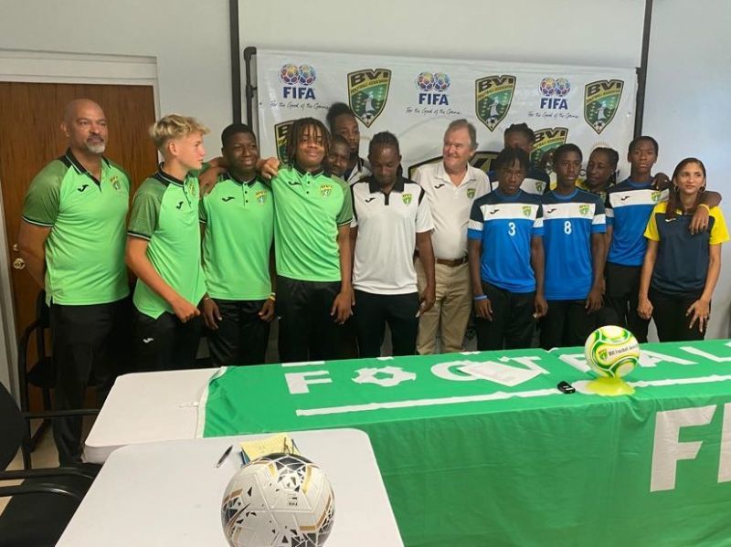 VI U17 footballers off to Florida for CONCACAF Championship
