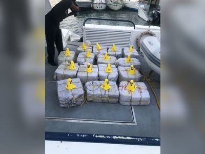 Police make large drug bust off Cooper Island; 2 arrested