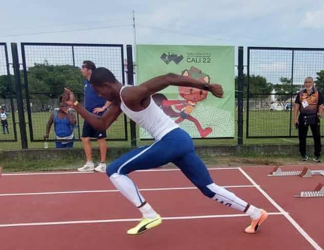 VI athlete competes in World U20 Championships in Cali today