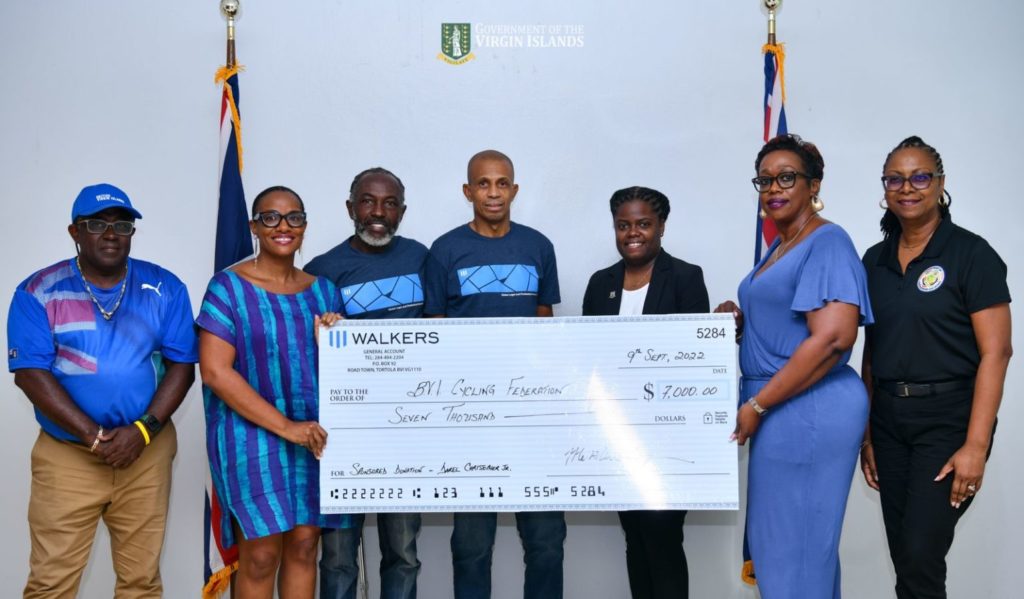 Walkers law firm sponsors local cyclist Darel Christopher Jr