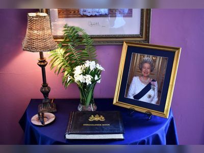 Book of condolences opened for late Queen Elizabeth II