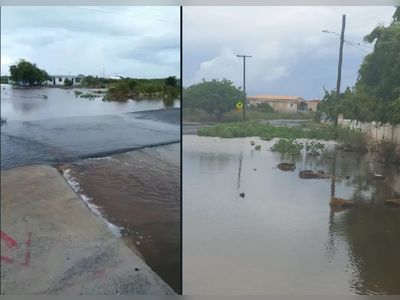 Anegada residents affected by flooding