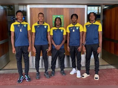 Five VI footballers receive scholarships to play, study in UK