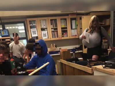 Canadian High school defends transgender teacher with large prosthetic breasts