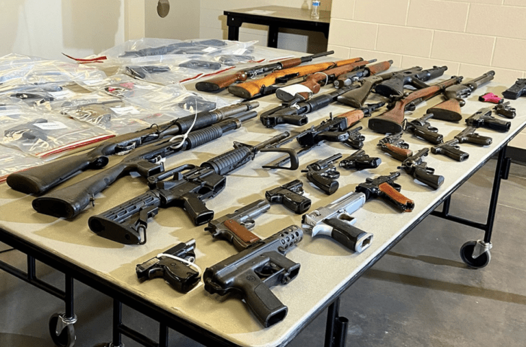 75 firearms seized since the start of the year