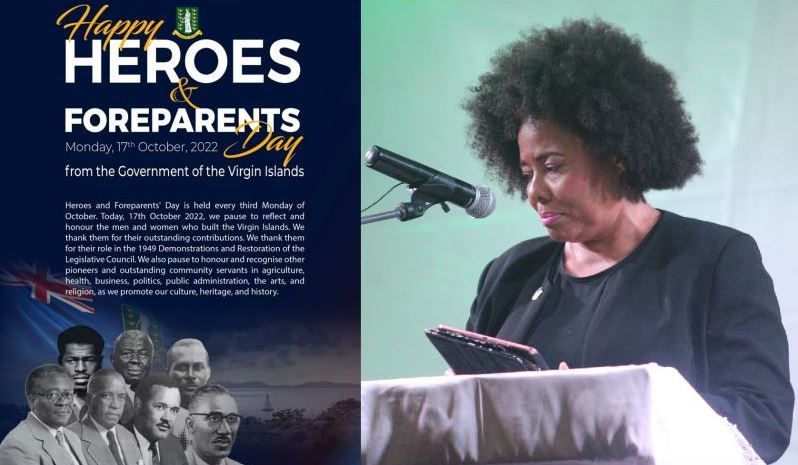 Hon Flax-Charles rejects official Heroes & Foreparents Day flyer excluding women