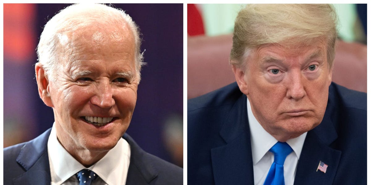 Biden mocks Trump's 'major announcement' on NFT 'trading cards' by touting his administration's recent wins