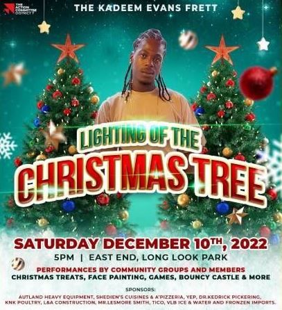 2nd Long Look Christmas Tree Light-up named after late Kadeem E. Frett