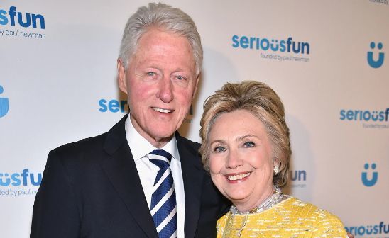 Ex US President Bill Clinton & wife Hillary are in the BVI