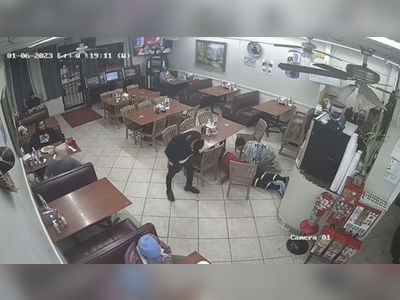 Watch this: Restaurant customer shoots and kills an armed criminal who was robbing other customers