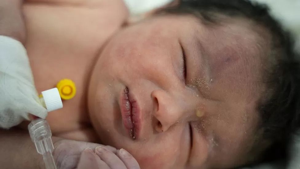 Turkey-Syria earthquake: Newborn baby pulled from collapsed building