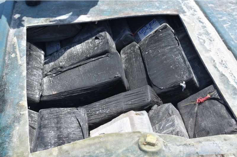 Over 1000 kilos of cocaine worth $23M seized from vessel South of Puerto Rico
