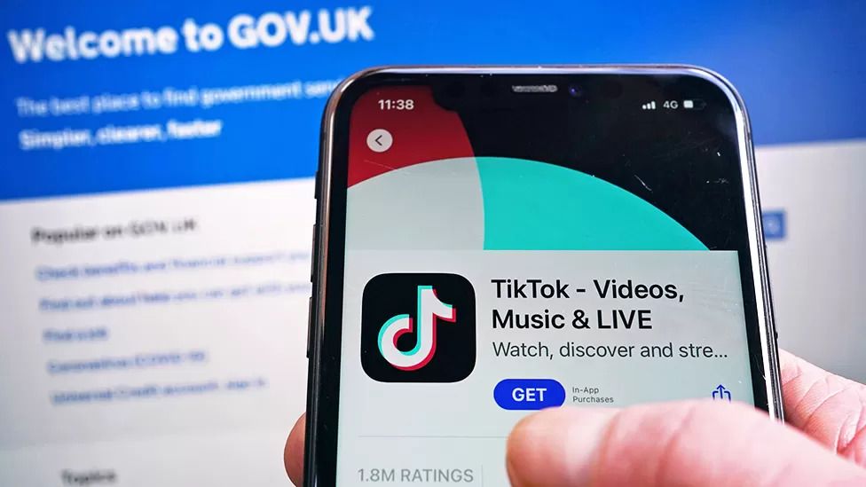 TikTok: UK ministers banned from using Chinese-owned app on government phones