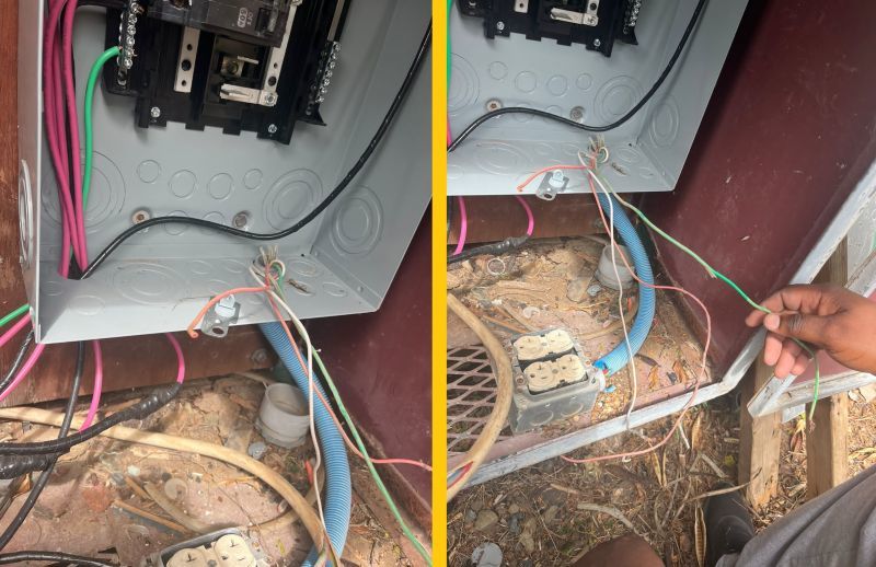 Gutter politics? Electrical box tampered with on eve of Hon Maduro-Caines basketball event