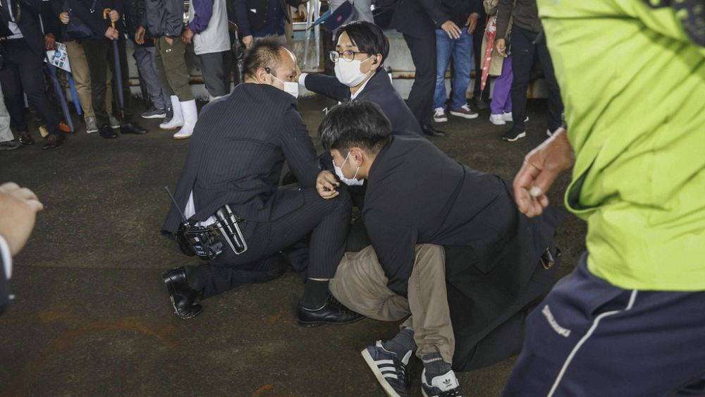 Japan PM escapes unharmed after man throws explosive device