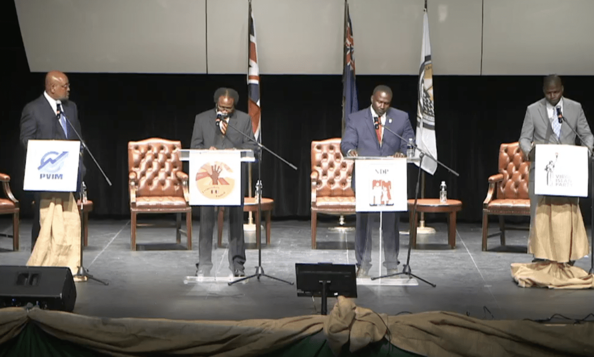 Political leaders debate: A new age of BVI politics