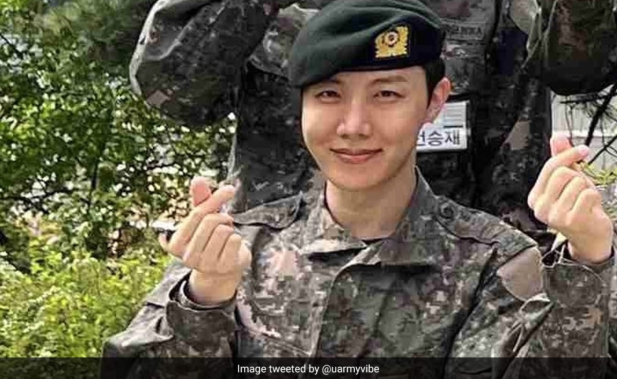 First Pics Of K-pop Star J-Hope In Military Uniform Surface Online