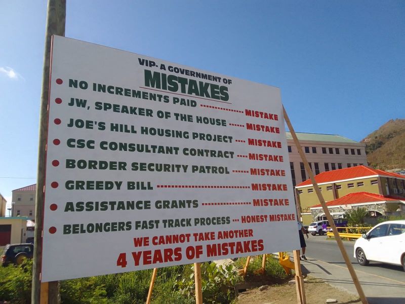 NDP billboard ‘is a shameful act to mislead & deceive the people'- Premier