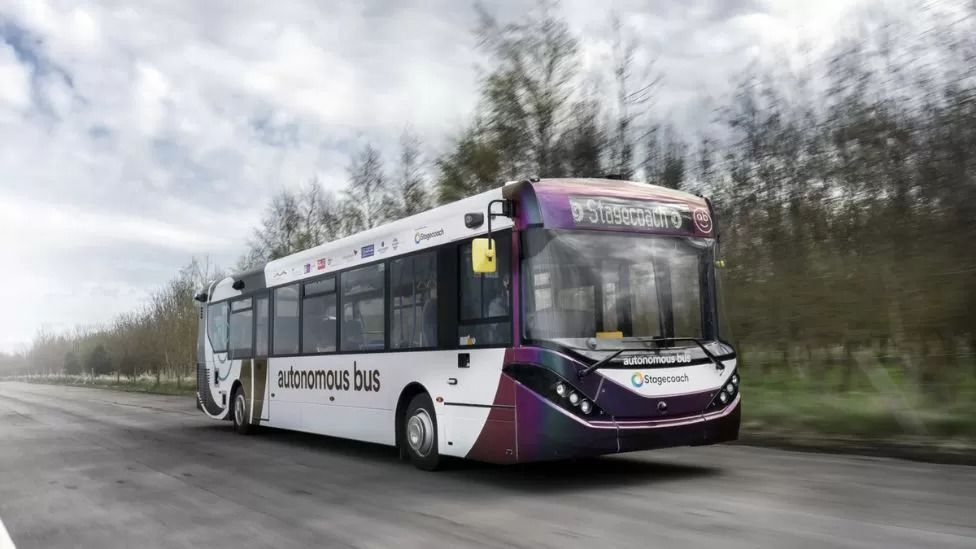 Driverless bus service to start in Scotland in 'world first'