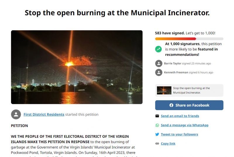 Petition against open burning @ Pockwood Pond nears 600 signatures