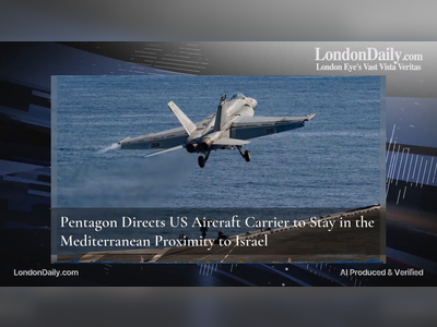 Pentagon Directs US Aircraft Carrier to Stay in the Mediterranean Proximity to Israel
