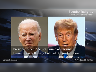 President Biden Accuses Trump of Backing Insurrection Following Colorado Court Decision