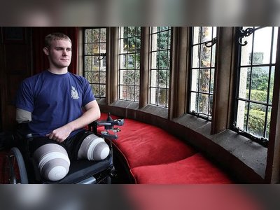 Ex-Royal Marine's prosthetic legs stolen in Premier Inn car park