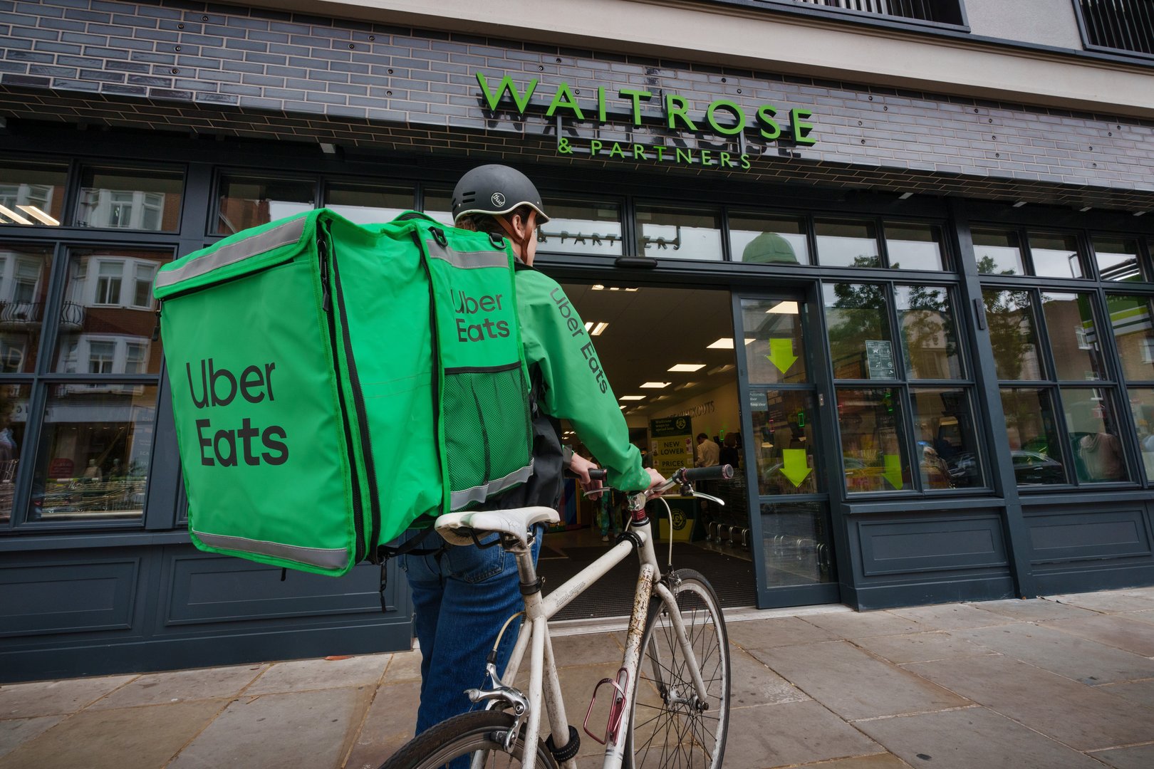 Deliveroo and Uber Eats riders strike on Valentine's Day